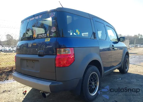 2003 Honda Element Ex z USA, uszkodzony, nr VIN 5J6YH28523L004507